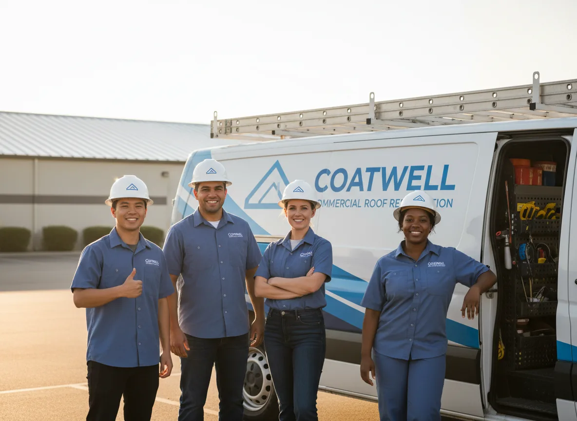 Commercial roof coating company in Nickerson, KS